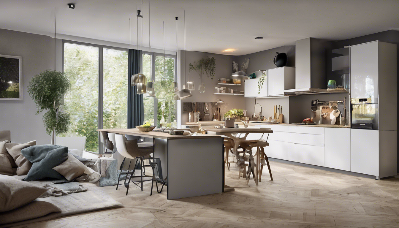 entdecke 15 kreative ideen, um küche und wohnzimmer stilvoll zu vereinen. lass dich inspirieren, wie du beide räume harmonisch gestaltest und ein einladendes ambiente schaffst.