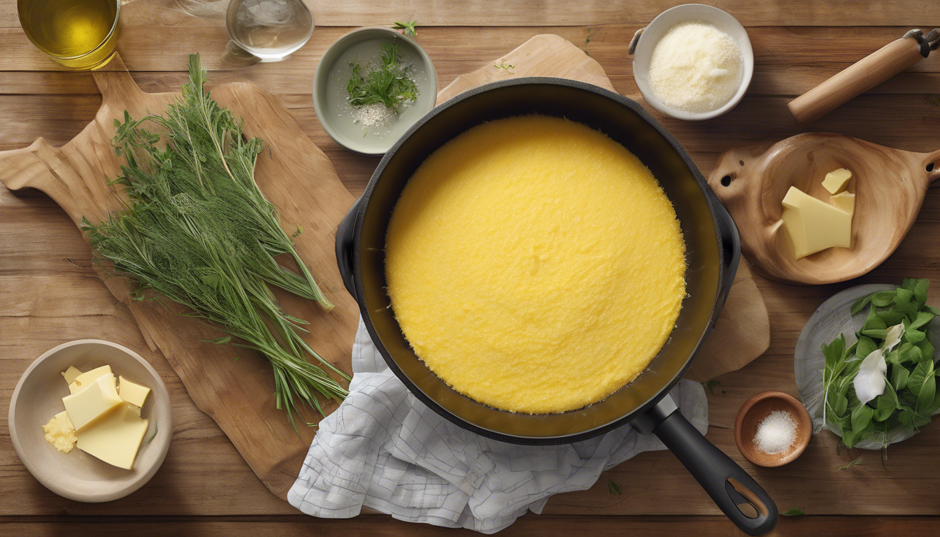 entdecken sie unser einfaches polenta rezept und lernen sie, wie sie köstliche polenta zubereiten können. perfekt für jede gelegenheit!