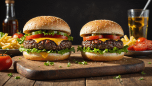 entdecke ein einfaches und schmackhaftes burger-patties-rezept für perfekt saftige burger zuhause. schritt-für-schritt-anleitung für den ultimativen burgergenuss!